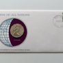 Fiji Islands 1976 Camakau Coin Stamp cover BUNC Image 2