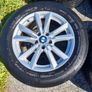 Genuine BMW X5 18" Alloy Wheels | Continental Run-Flats | TPMS | 5-6mm Tread Image 3