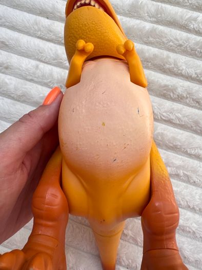 The Good Dinosaur TOMY Action Figure Nash approx. 22 cm. Used Damaged Please see photos