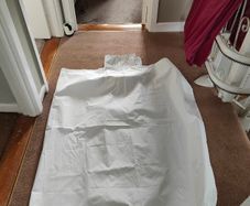 Blackout curtain lining