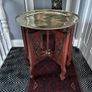 Large Antique Chinese Red Lacquer & Gilt Coffee Table Image 2