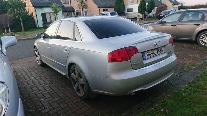 Audi a4 b7 taillights saloon rear light lamps fog lights s-line parts 2.0tdi BLB BRE BRD engines three spoke mfsw suspension parts