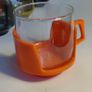 Vintage JAJ Pyrex and Plastic 1960's drinking mugs/cups Image 5