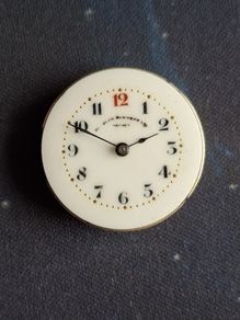 Vintage ladies pocket watch movement