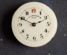 Vintage ladies pocket watch movement