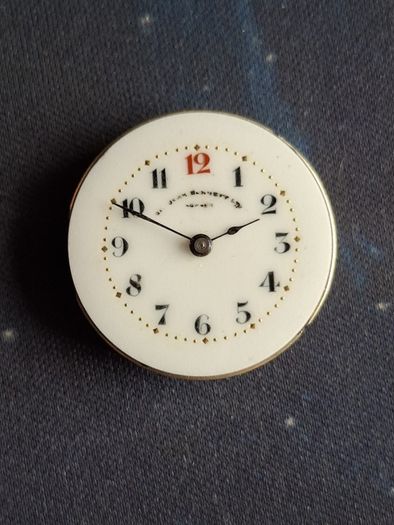 Vintage ladies pocket watch movement