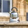 Camping Kettle 2L - Stainless Steel Whistling Kettle - Portable Boiling Pot for Coffee Tea - Camping Kettle for Gas Stove with Folding Spout Cover & Cool-Touch Handle - Camping Accessories Image 2