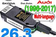 2026 For Vagcom V26.3 For Vag Hex V2 Atmega162 Multi-language Unlimited Vins For Vw For Audi Skoda Seat Usb Interface
