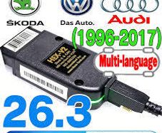 2026 For Vagcom V26.3 For Vag Hex V2 Atmega162 Multi-language Unlimited Vins For Vw For Audi Skoda Seat Usb Interface