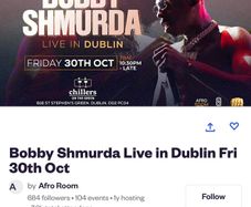 Bobby Shmurda Dublin 30 Oct