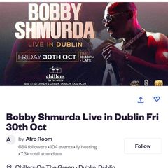 Bobby Shmurda Dublin 30 Oct