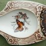 Vintage Treasure Craft , California Butterfly Spoon Rest 10 inch Long Image 2