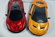 Scalextric Streets Cars Twin Pack (Lamborghini vs McLaren - street supercar slot car )