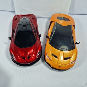 Scalextric Streets Cars Twin Pack (Lamborghini vs McLaren - street supercar slot car )