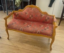 Antique love seat
