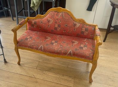 Antique love seat