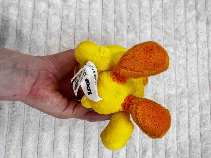 Warner Brothers Looney Tunes Tweety Pie Plush Soft Toy 2014 Loose Head  approx. 22 cm. Used Please see photos