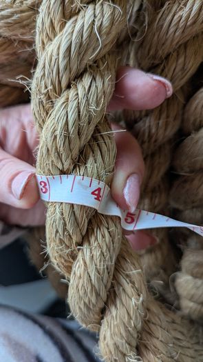 Sisal Manila decking rope