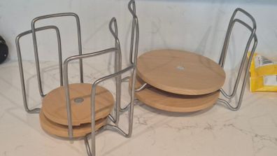 IKEA plate holders