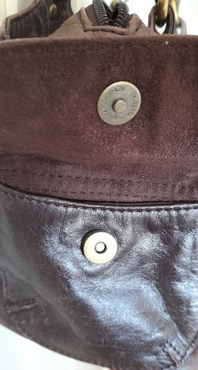 Genuine leather Next brown Handbag