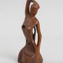 Early 20th Century Teak African Ceremonial Figure Image 4