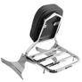 Backrest For Suzuki Intruder Motorcycle Passenger  Bar Luggage Rear Rack Image 4