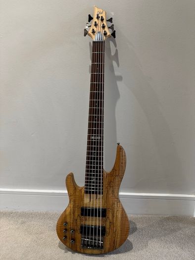 ESP LTD Left Hand 6-String Bass Neck-Through