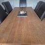 Solid Oak Dining Table Image 7