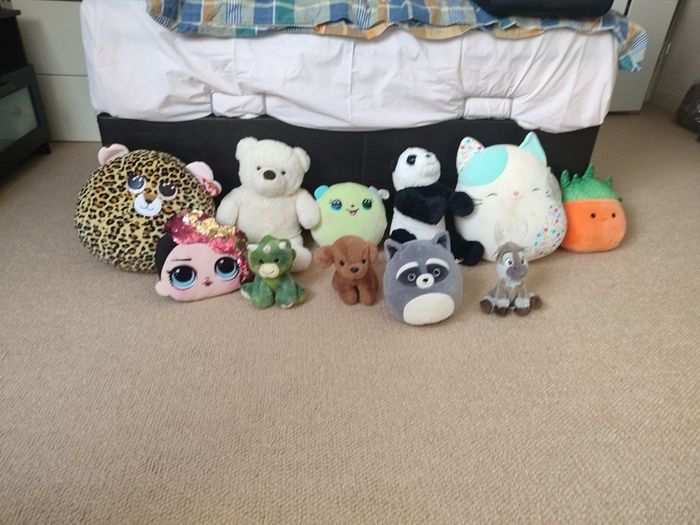 Squish mellow teddies perfect condition.