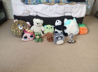 Squish mellow teddies perfect condition.