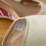 Ugg Atasha striped wedge cream leather sandals uk7.5 Image 7