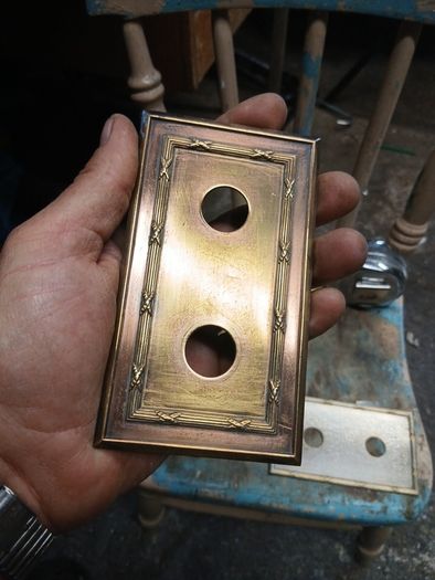 antique light switch plates