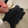 Viscose ladies socks with lace 2 pairs NEW 37-42 Image 2
