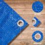 Blue Tarpaulin Sheet 1.8m x 2.4m Lightweight PE Plastic Tarp 80gsm Water-Resistant Ground Sheet Multipurpose Small Tarpaulin Covers used for Garden Furniture Shed Camping  MULTIPLE SIZES AVAILABLE (FREE POSTAGE) Image 5