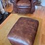 Leather Sofa & 2 Armchairs Image 2