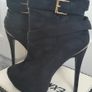 Ankle swedes high heel boots Image 3