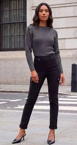 Black Cargo Trousers