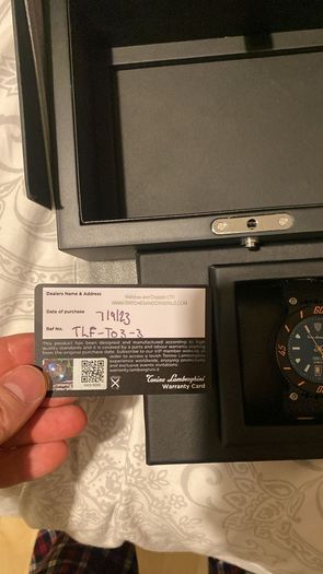 Lamborghini watch