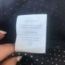 Navy & white floral print dress. Size 8 Image 7