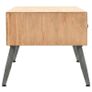 Coffee Table Solid Fir Wood 115x55x50 cm Image 5