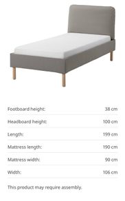 Single Bed perfect condition