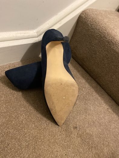 NEXT Shoes Navy Suede Heels