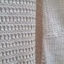 Hand Knit  Cream Wool Shrug Image 10