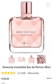Givenchy Irresistible Eau de Parfum 50ml brand new