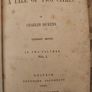 A Tale Of Two Cities By Charles Dickens Copyright Edition In Two Volumes. Vol 1. Leipzig Bernhard Tauchnitz.1859. Image 9