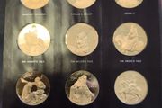 First Edition Proof Set Coin Collection - Chaucer and the Canterbury Tales