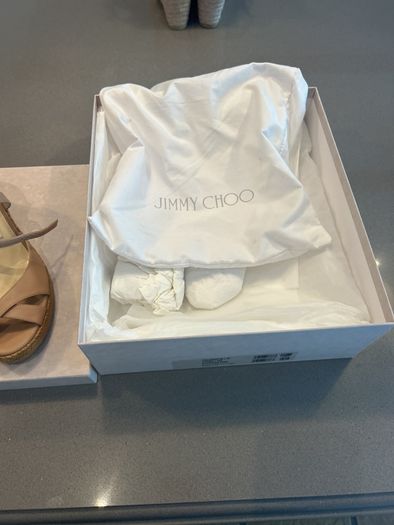 Jimmy Choo Alannah 80 leather wedge sandals