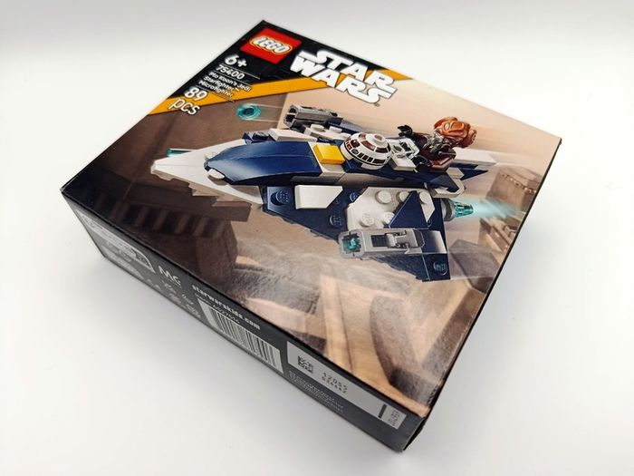 LEGO 2025 Star Wars Plo Koon's Jedi Starfighter Microfighter Set Code 75400 New