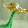 Vintage Whimsical Duck/Roadrunner/Bird Figurine Hand Blown Murano Glass Art Image 3