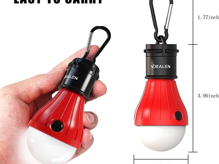 LED Tent Lantern Lamp Emergency Light Battery Powered Waterproof Portable Bulb for Hiking Fishing Camping Household Car Repairing  4 Pack (FREE POSTAGE)